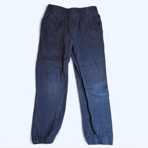 Kids Headquarters Navy Twill Jogger Pants